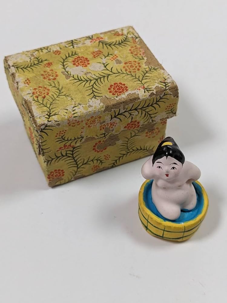 Amazon.co.jp: 古い 小さい 人形 置物 可愛い ふくよかな女性